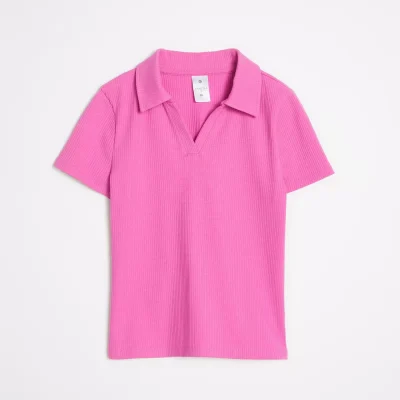 Ladies Yarn dyed Polo-shirt11